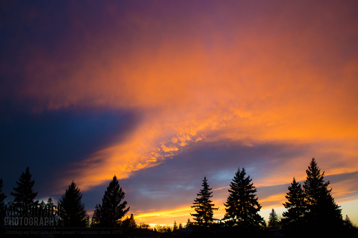 Sunset : Brooks AB : 2014-10-23