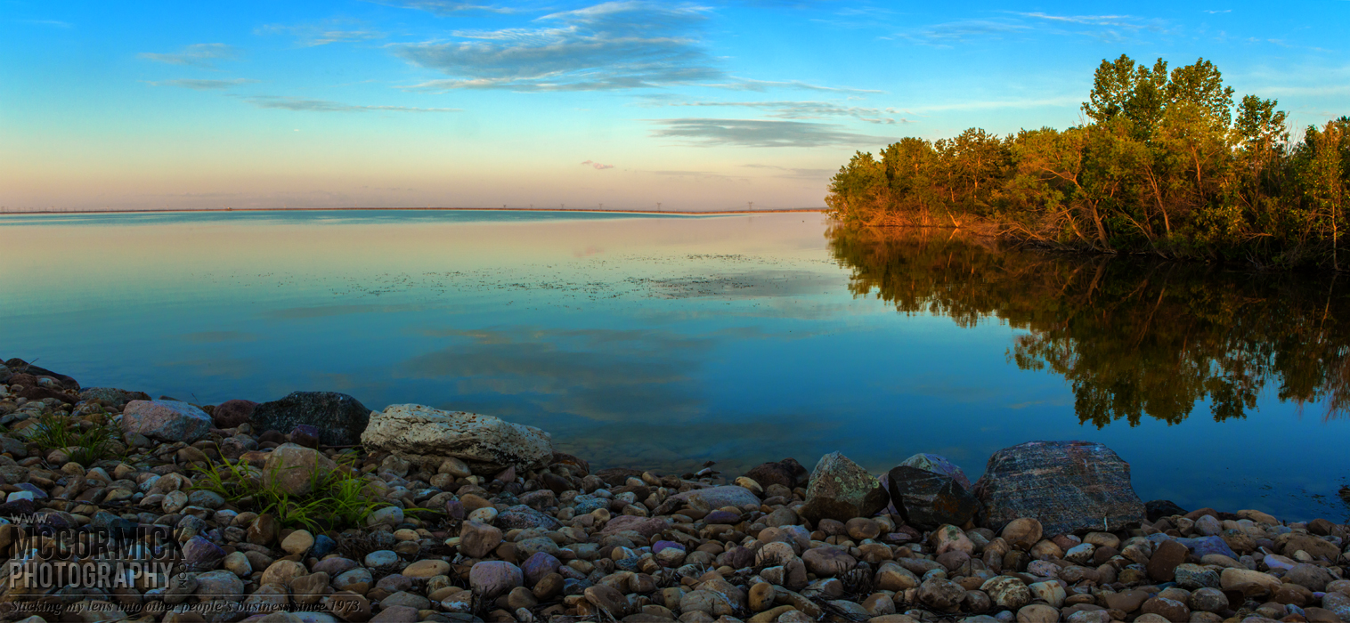 Prairie Oasis : 2015-06-06 : Shoreline Reflections 1 of 3