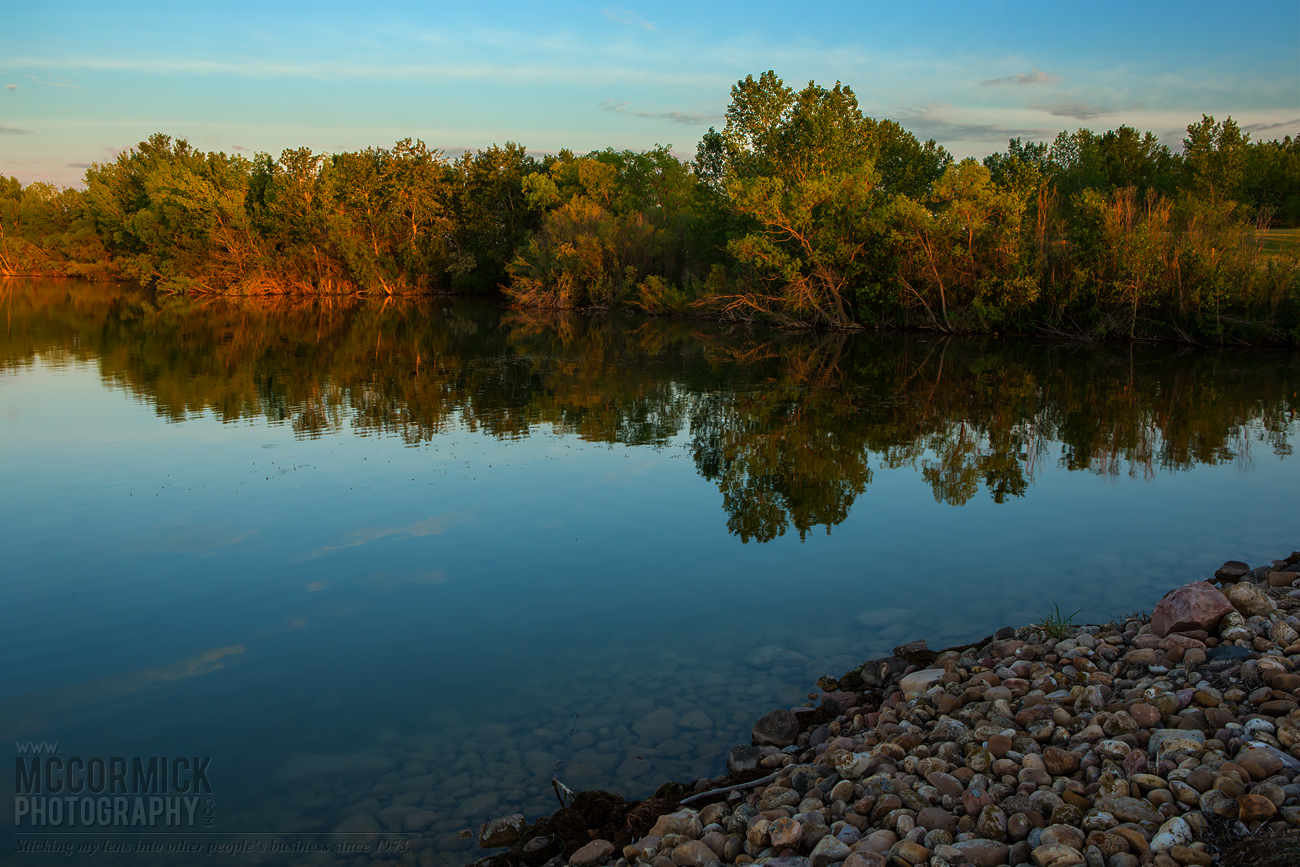 Prairie Oasis : 2015-06-06 : Shoreline Reflections 2 of 3