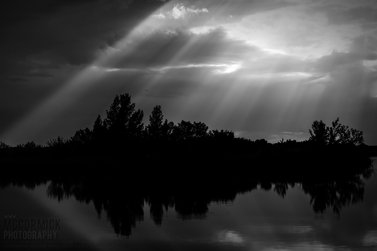 Fox Lake : 2015-06-09 : God Beams 2 of 5