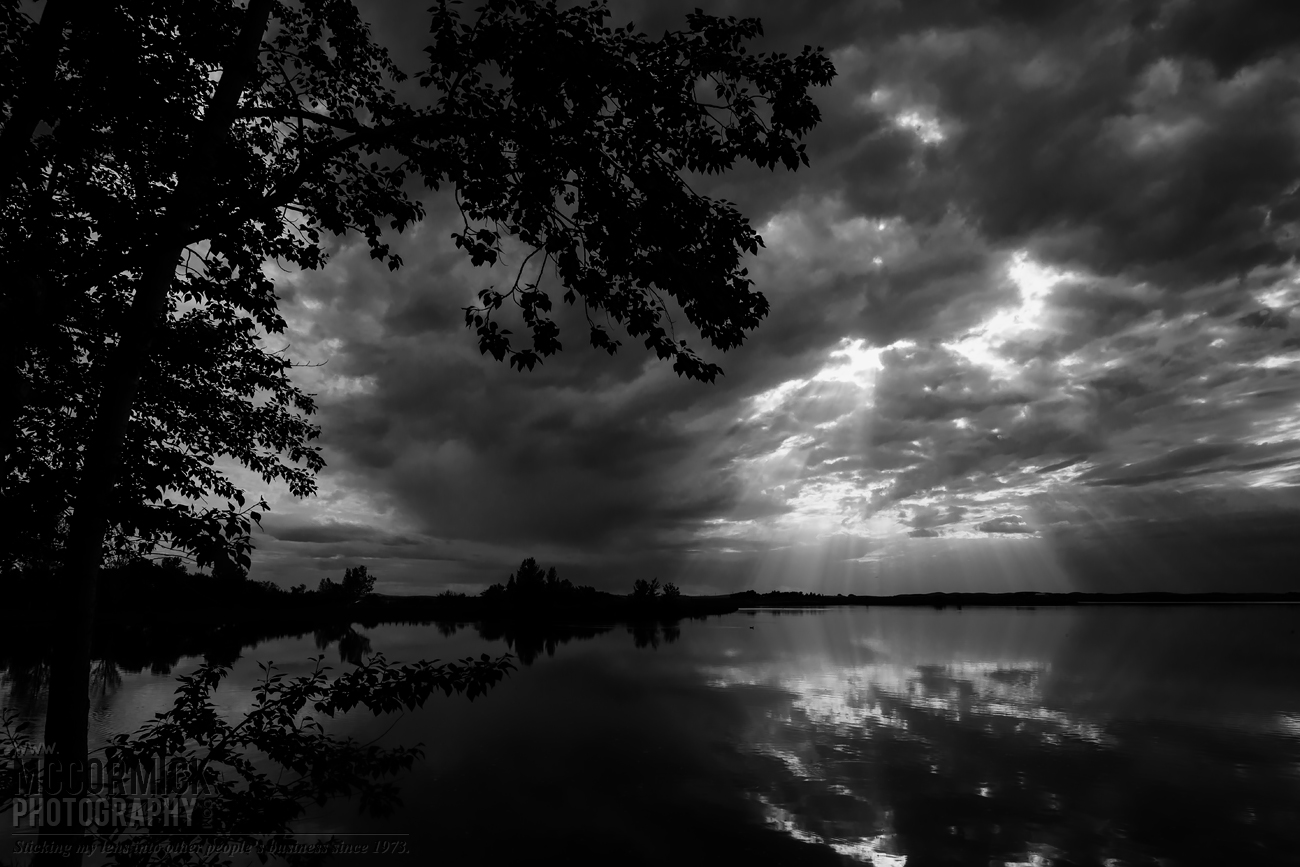Fox Lake : 2015-06-09 : God Beams 4 of 5
