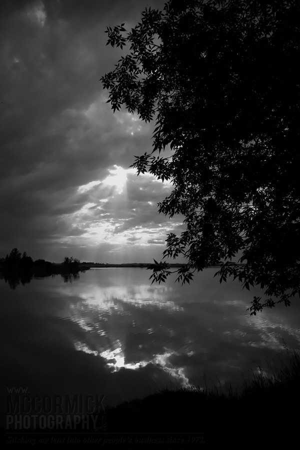 Fox Lake : 2015-06-09 : God Beams 5 of 5