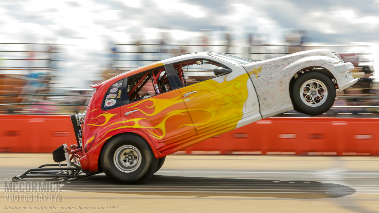 Hanna Drag Races : 2015-06-20 : Nitro Mike 01