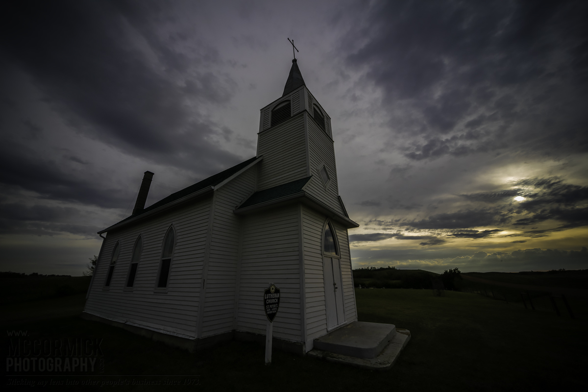 St. Peter's Lutheran Church near Scapa, AB