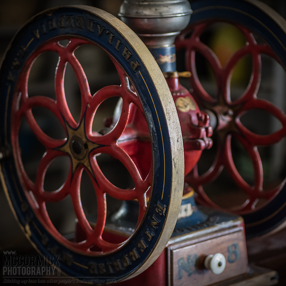 Old School Coffee Grinder