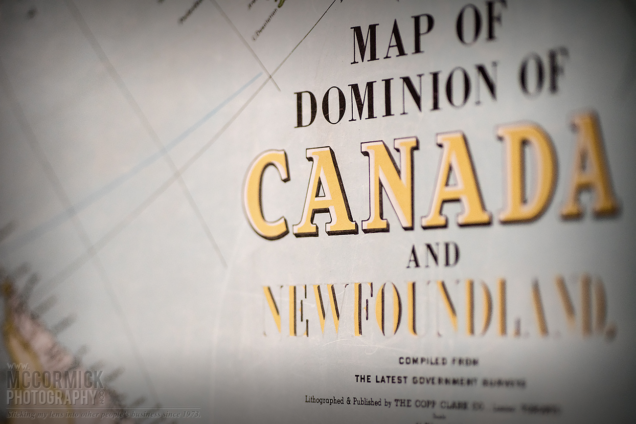 Map of the Dominion of Canada and Newfoundland