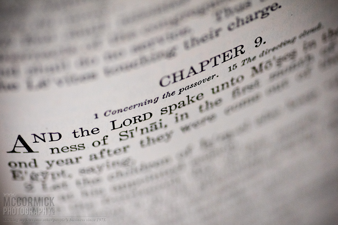 Concerning the Passover