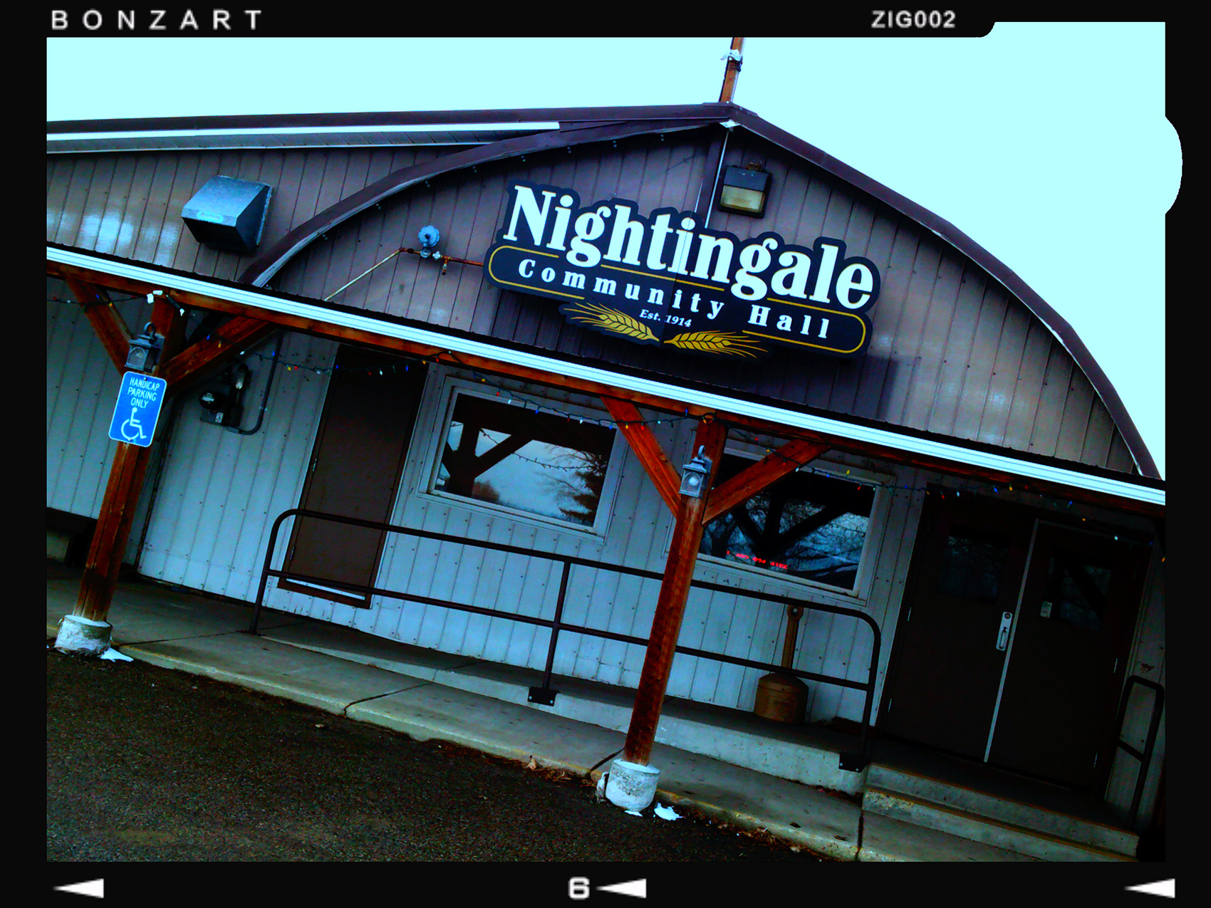 This hall has it all, Nightingale Hall, Nightingale, Alberta, 2024-02-25