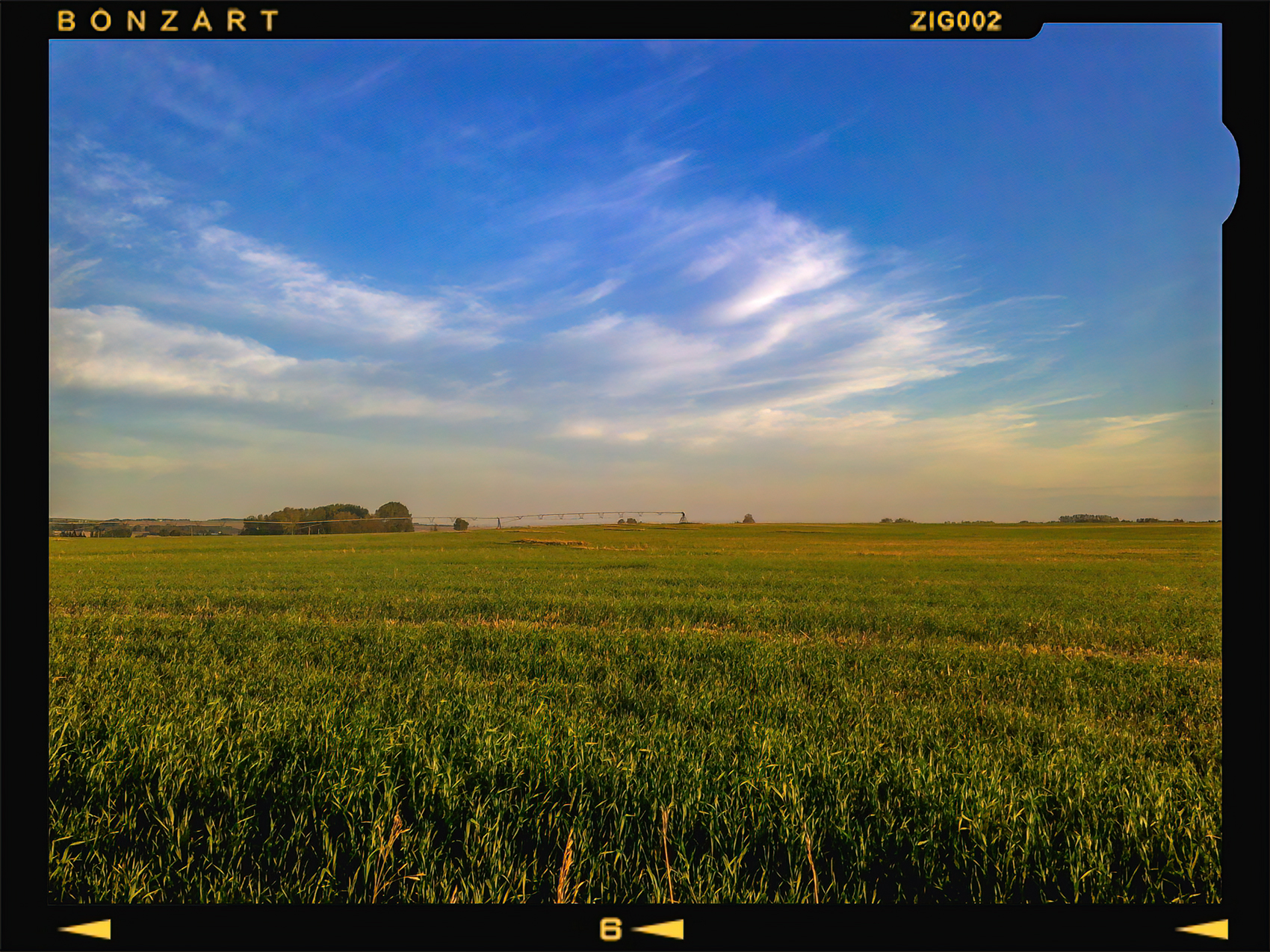 Wisps of clouds, Wheatland County, 2024-09-18