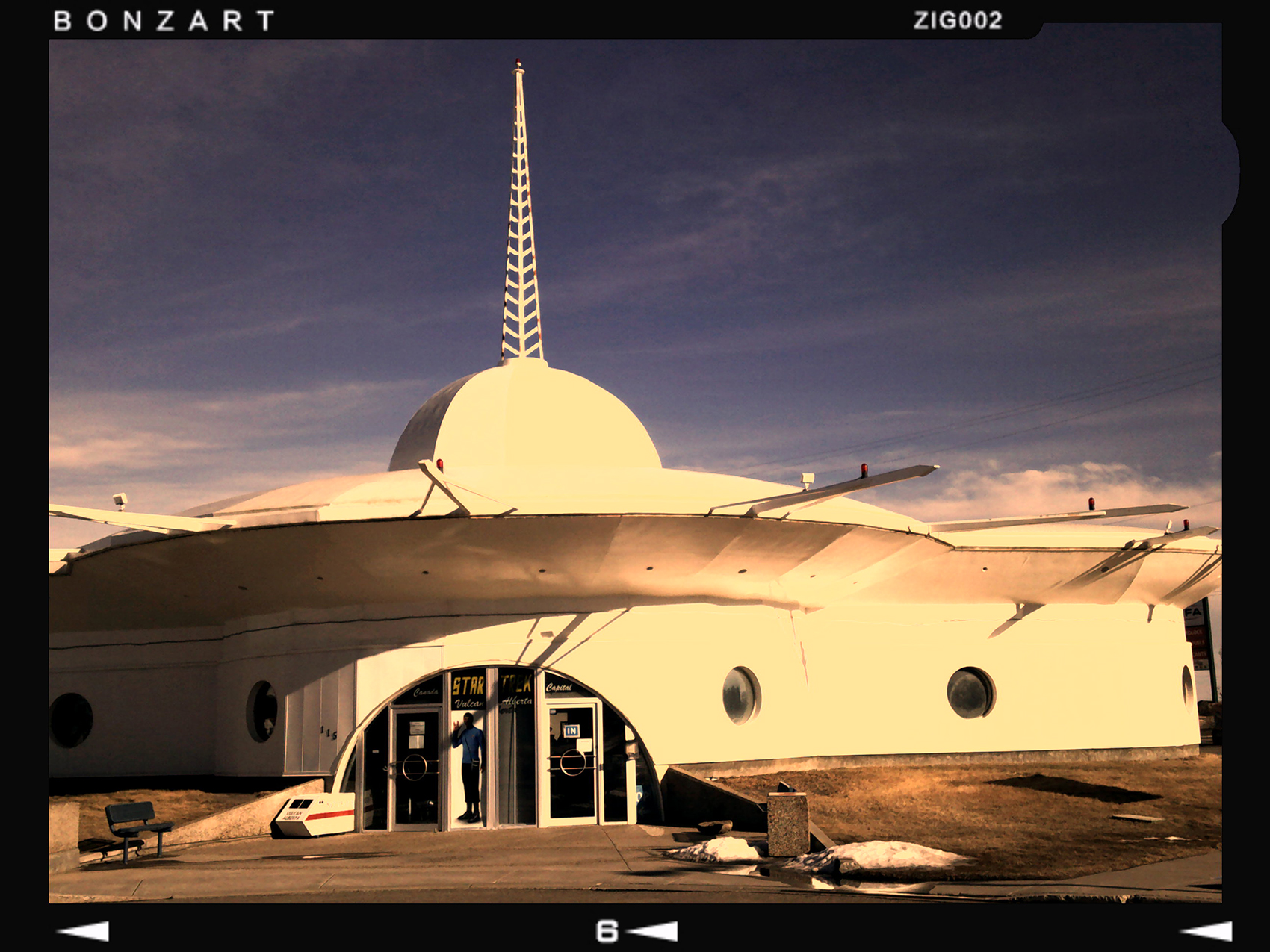 Visitor Centre, Vulcan, Alberta, 2024-02-29 (Bonzart 02)