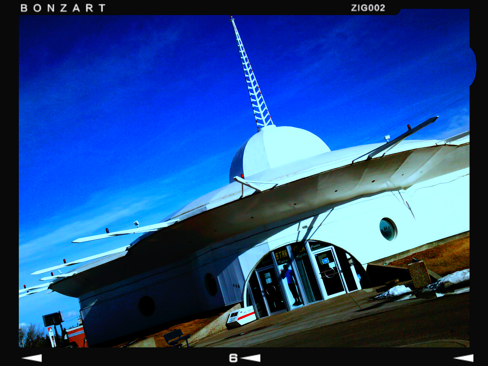 Visitor Centre, Vulcan, Alberta, 2024-02-29 (Bonzart 01)