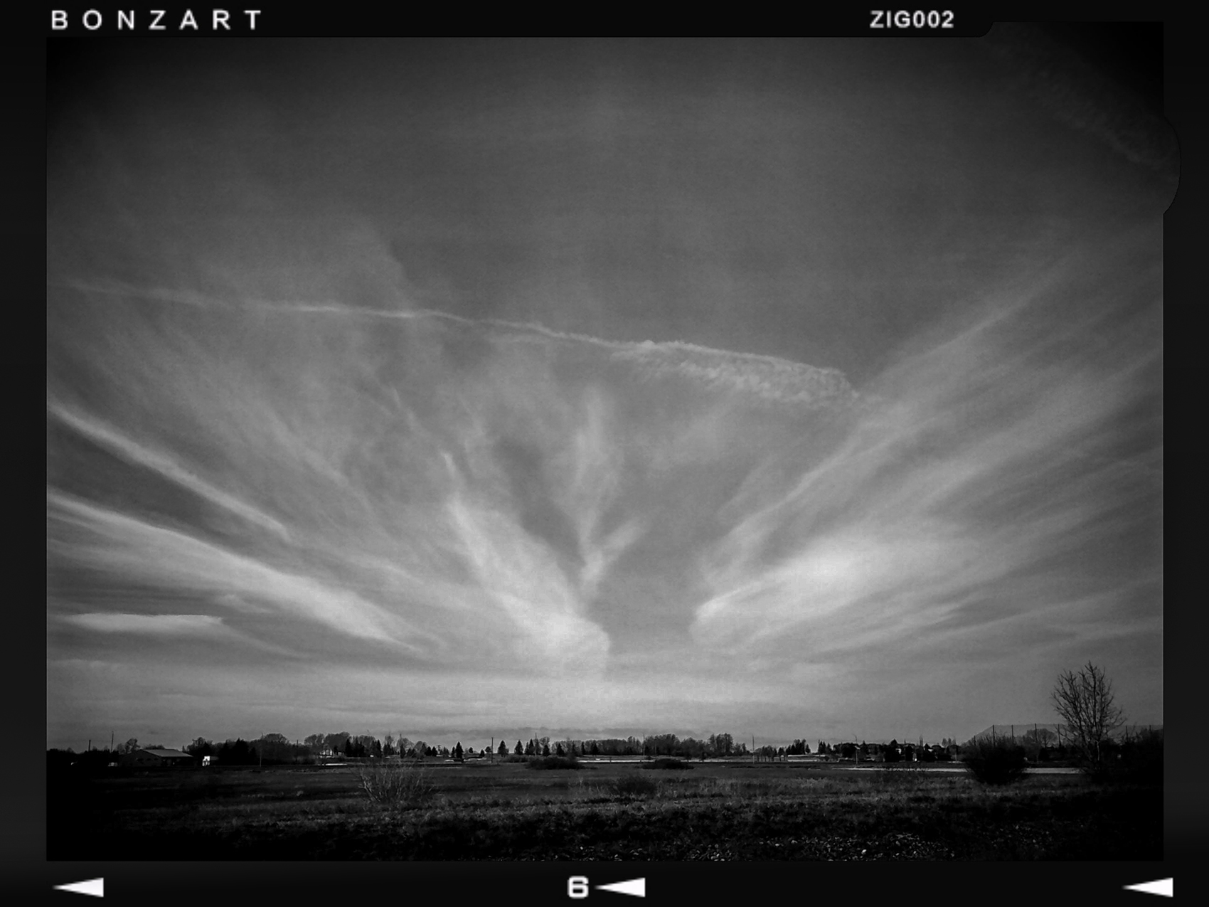 Mare's Tails, Thomas Drive, Strathmore, Alberta, 2024-03-15