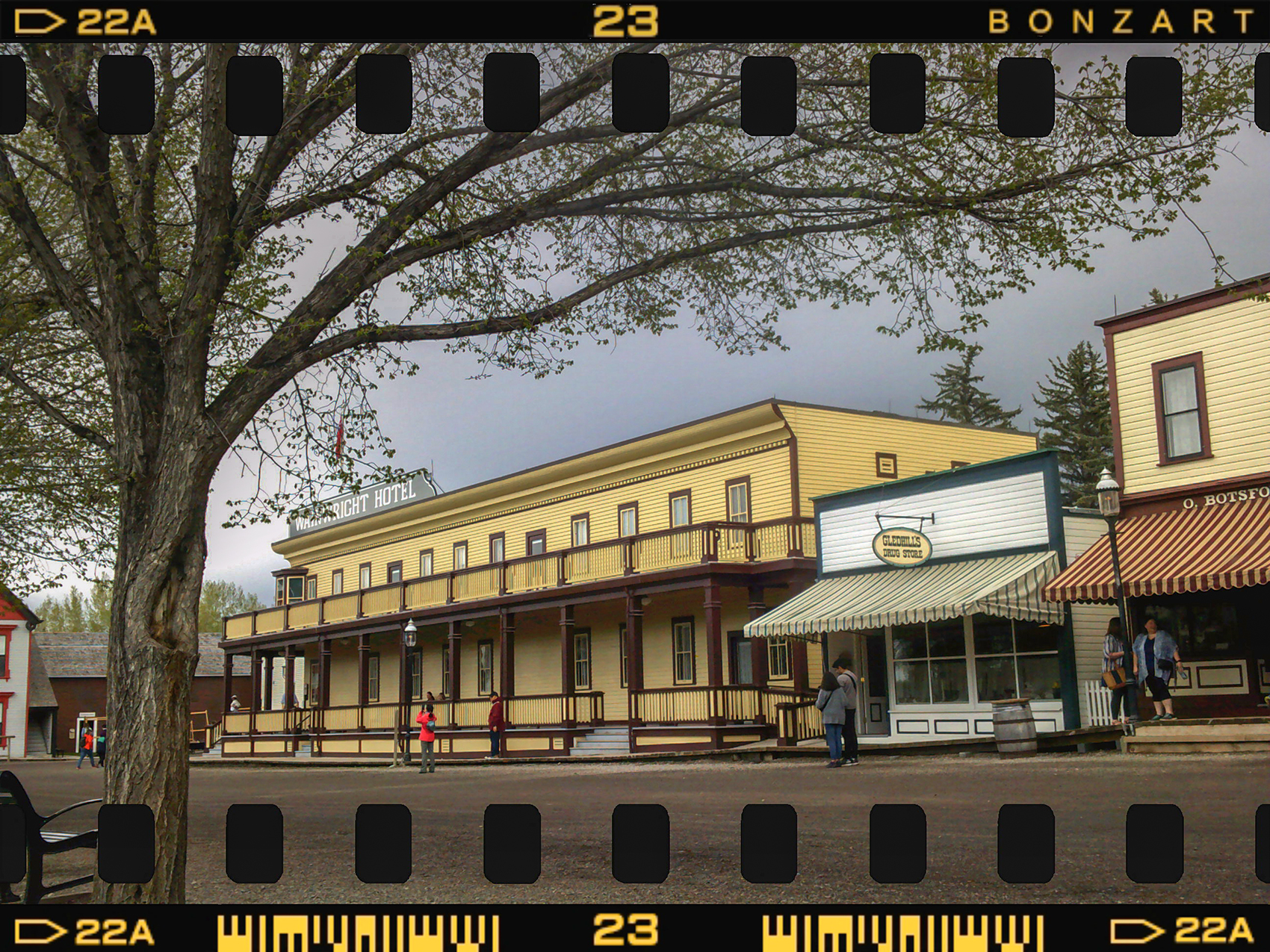 Wainwright Hotel Gets Ziegeled, Heritage Park, Calgary, AB, 2024-05-25