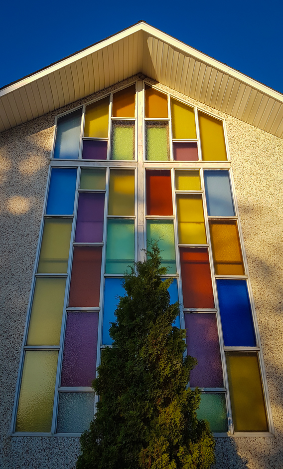 Colourful Disposition, 47th Street Church of God, Barrhead, Alberta, May 27, 2020