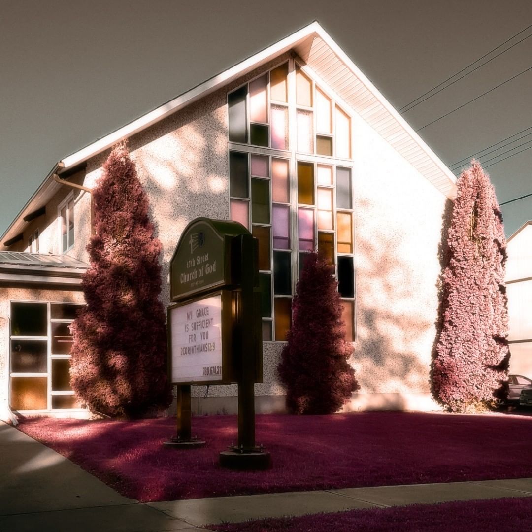 47th Street Church of God in Faux Infrared