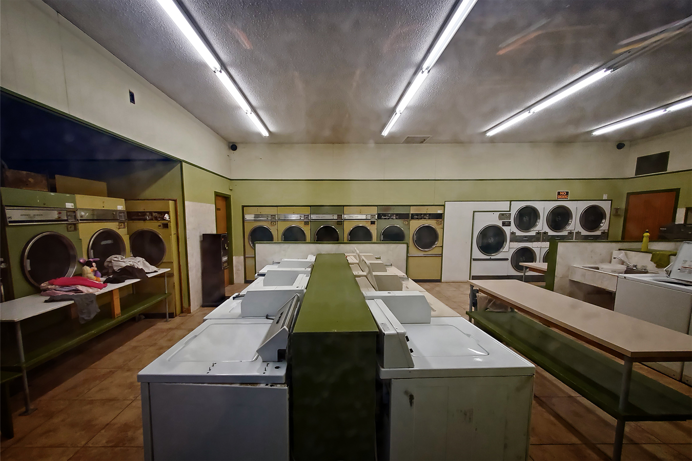 Closed Coin Laundromat 1 of 2, Barrhead, Alberta, June 11, 2020