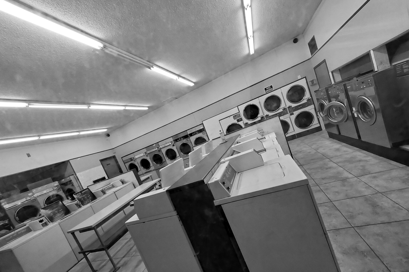 Closed Coin Laundromat 2 of 2, Barrhead, Alberta, June 11, 2020