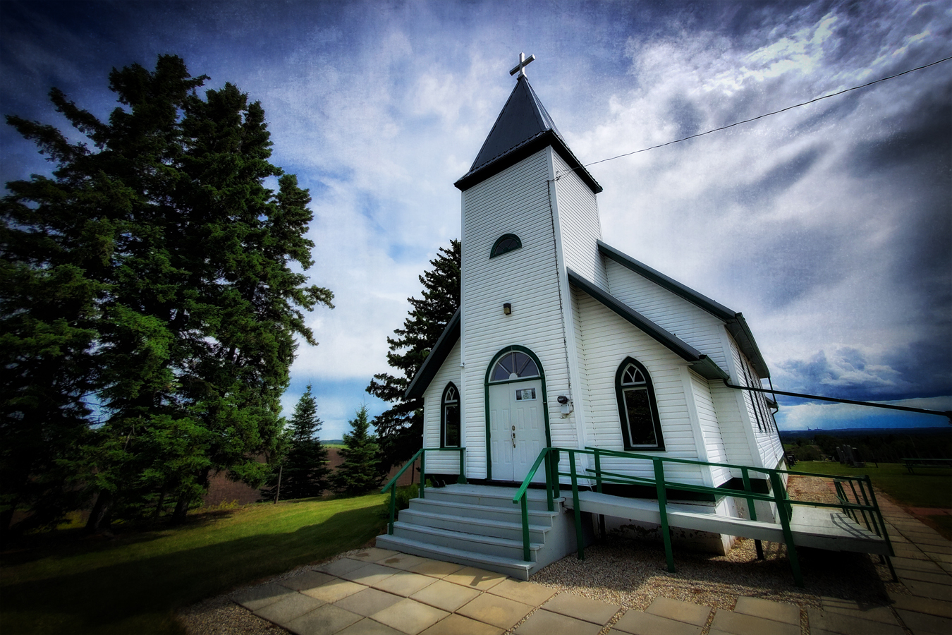 Mewassin United Church, 1 of a series, July 19, 2020