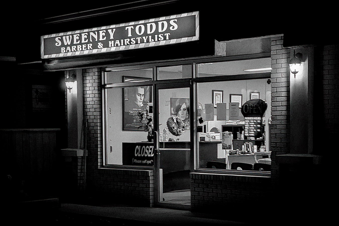 Sweeny Todds, Demon Barber, Strathmore, Alberta, November 4, 2020