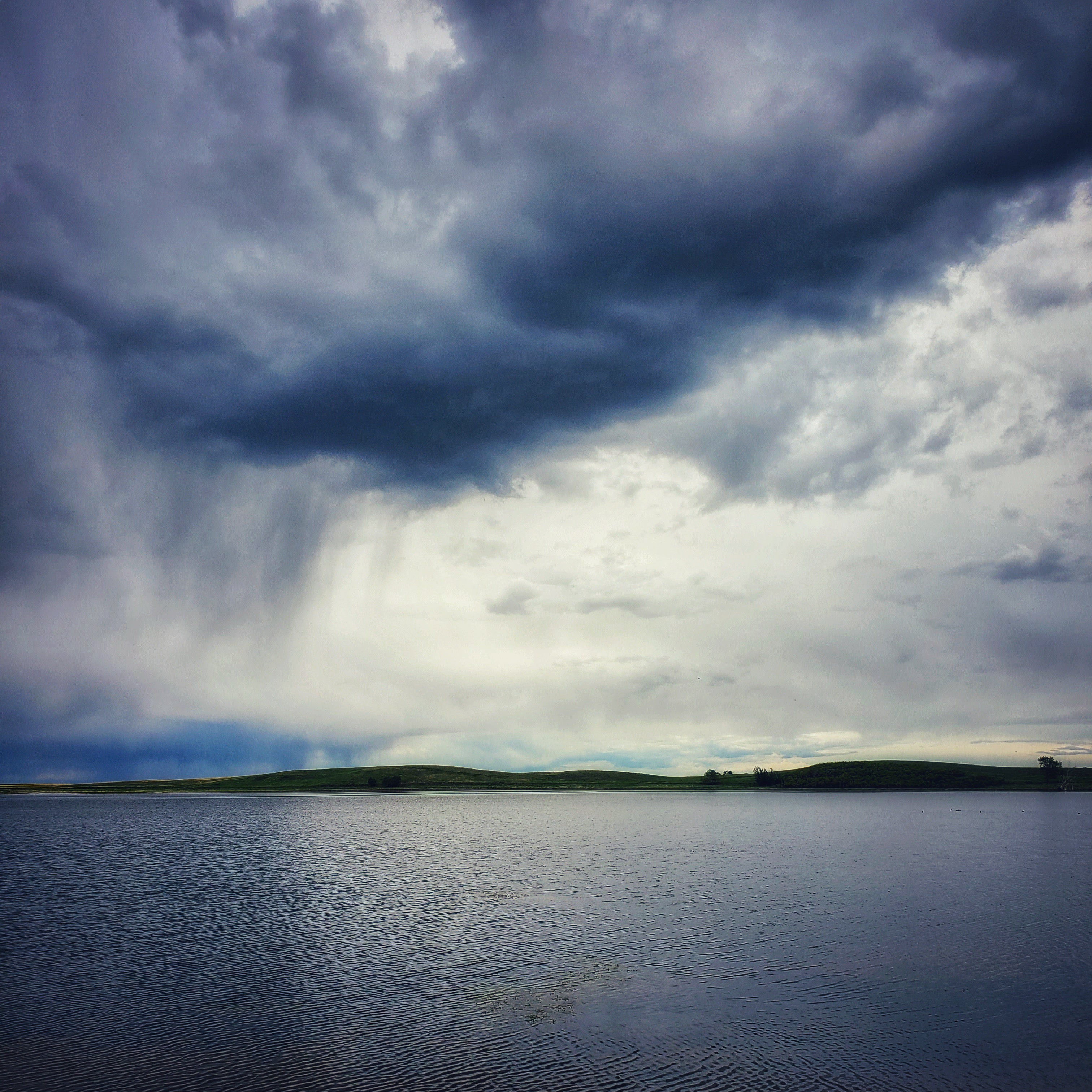 Storm Image Captured Next to World's Most Offensive Smelling Feedlot.