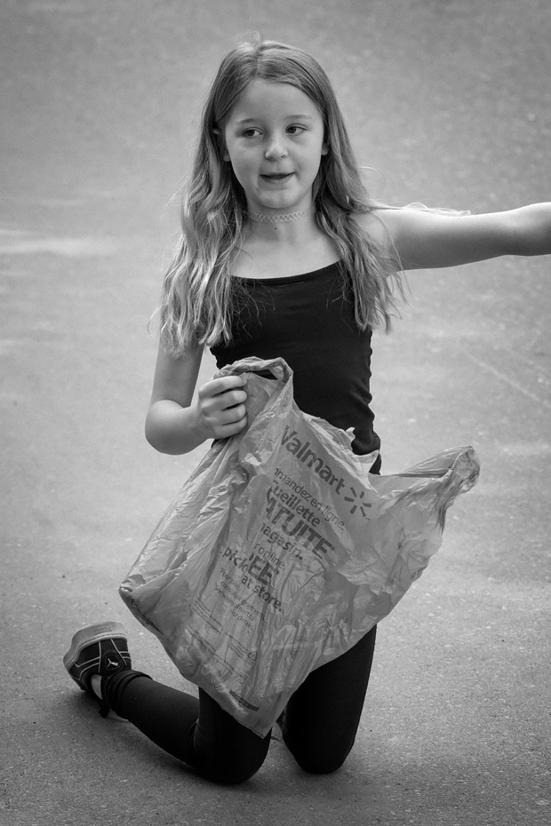 Veteran Candy Scrounger, Stampede Parade, Strathmore, Alberta, July 31, 2021