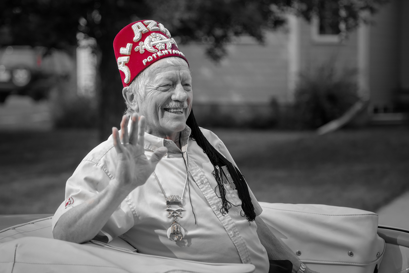 The Grand Poobah, Stampede Parade, Strathmore, Alberta, July 31, 2021