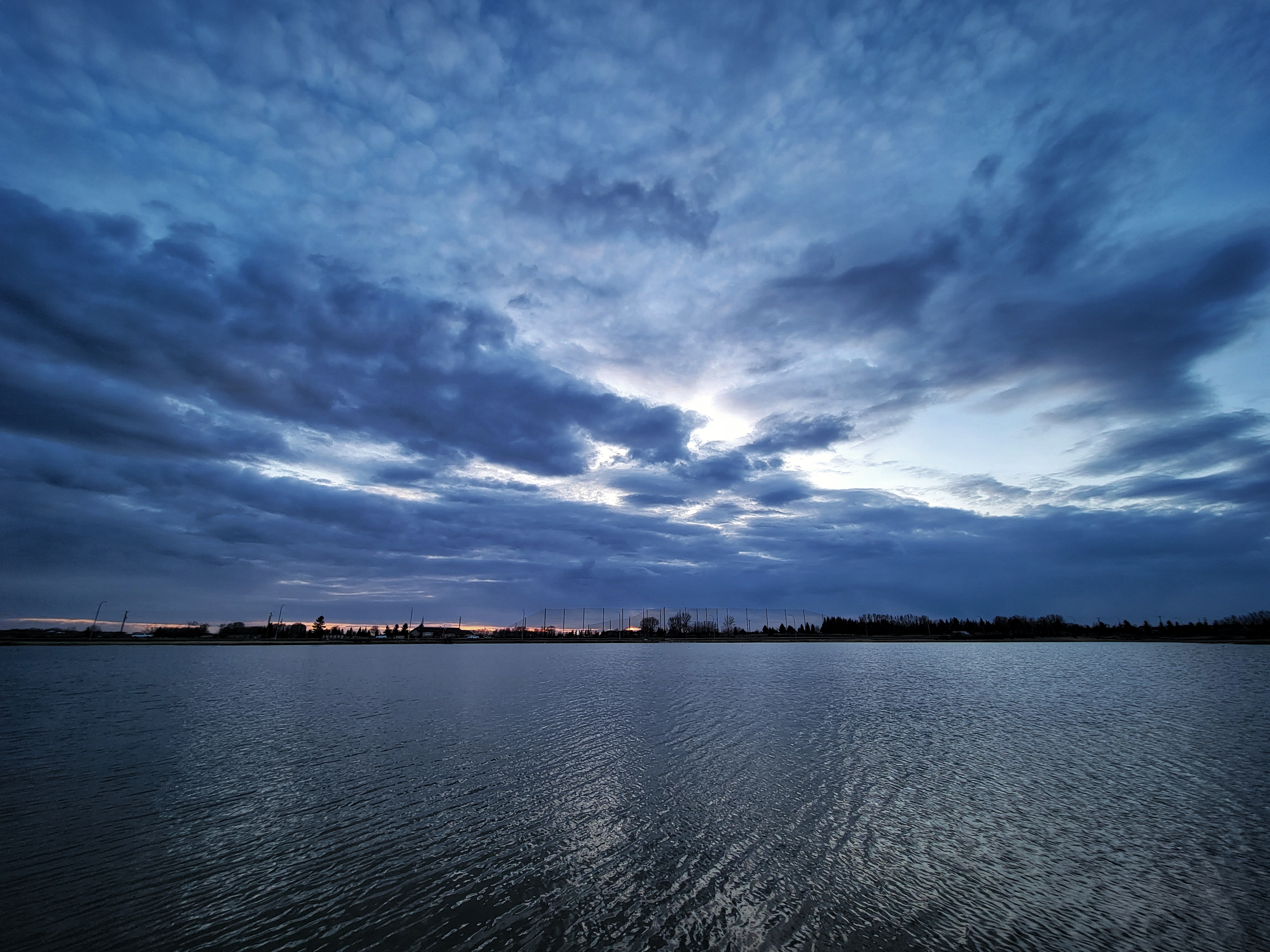 Sunset, Gray's Pond, Fading Light, 2022-05-01