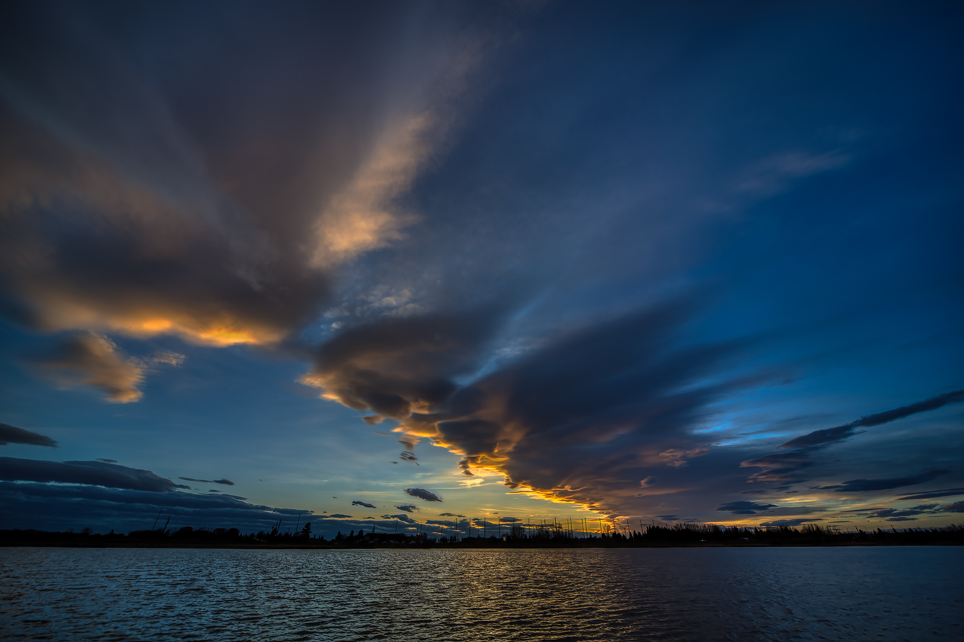 Gray's Pond, Sunset, Landscape, Fin, 2022-05-04