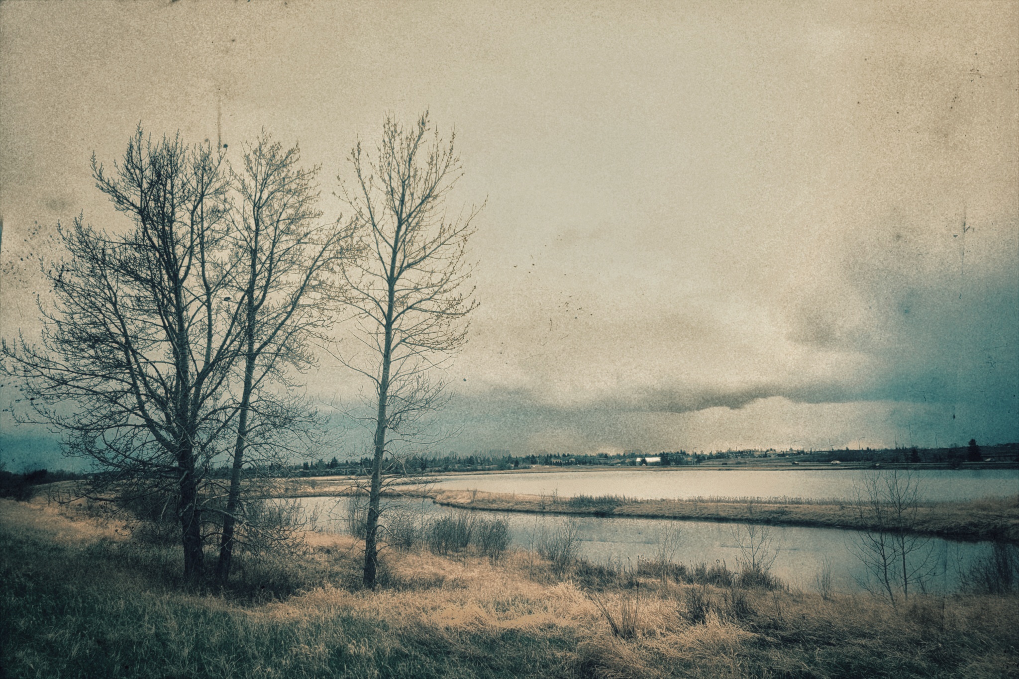 Storm southwest of Gray's Pond.