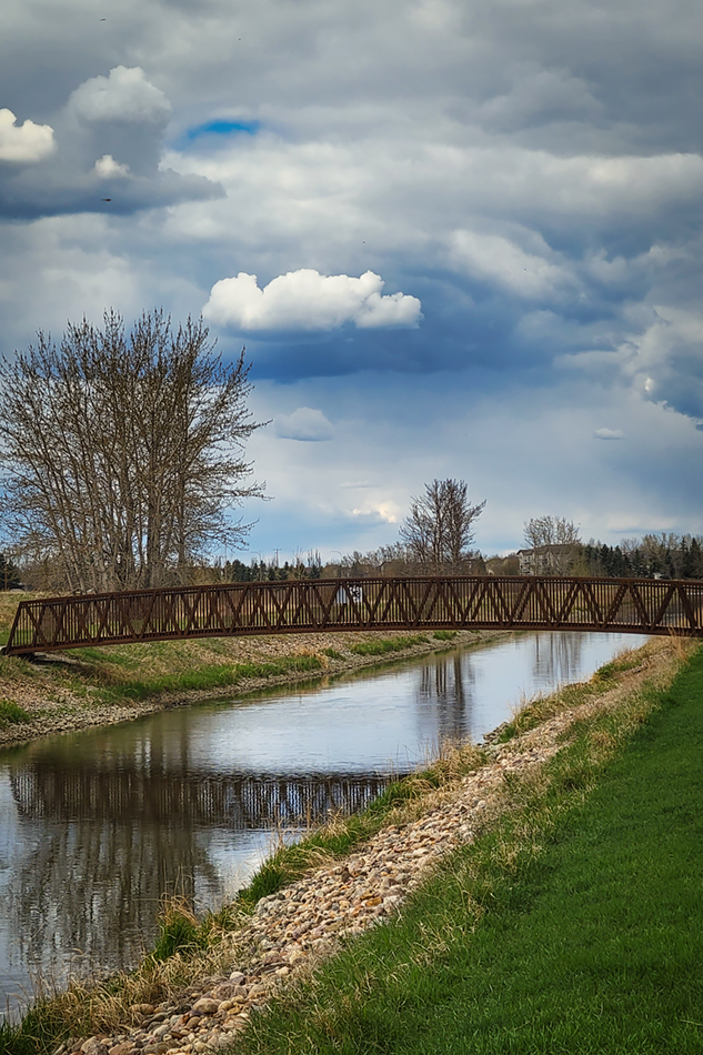 Tom Sadler Bridge, Storm Coming, Portrait, 2022-05-11