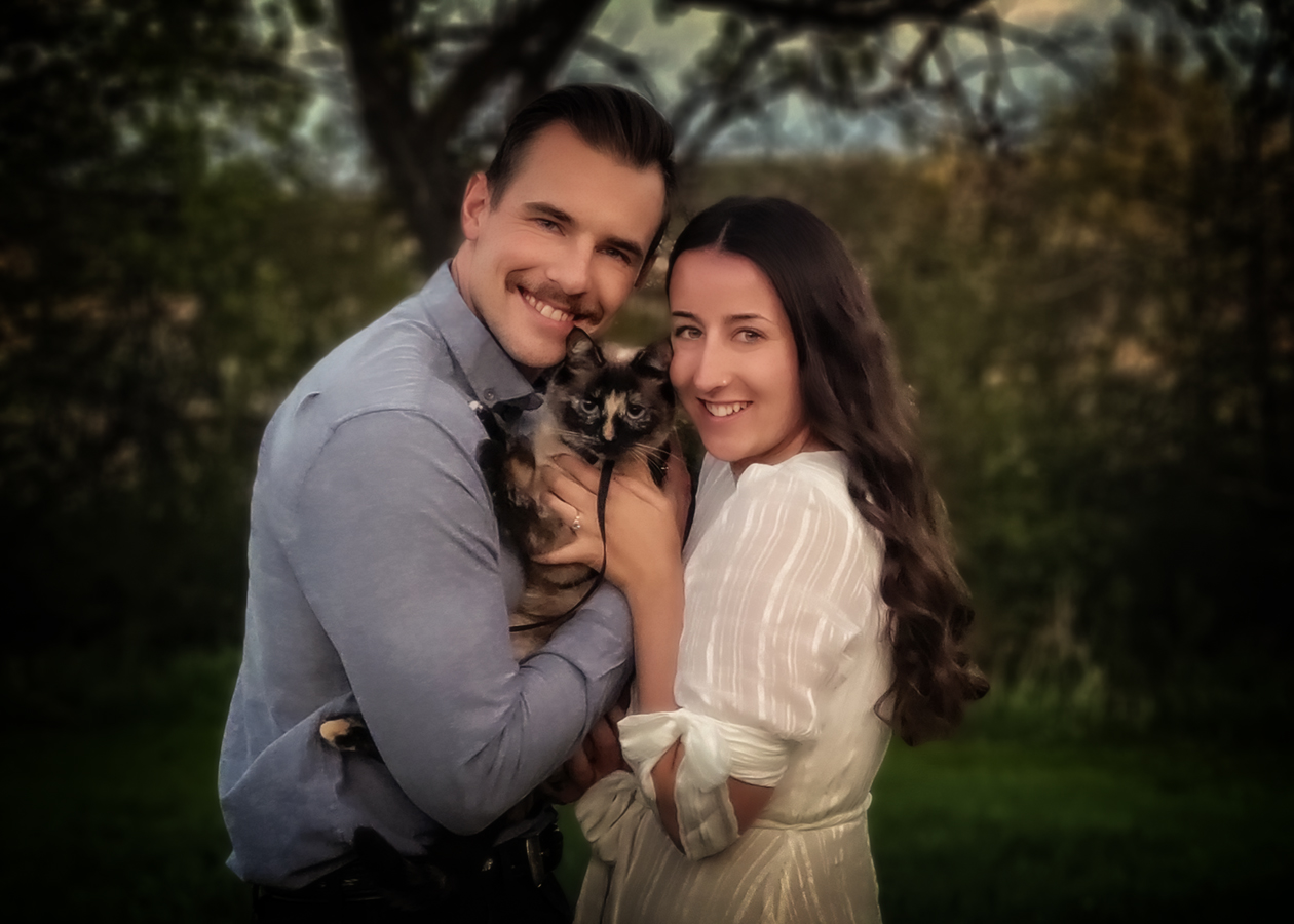 Engagement Shoot, 2022-05-22, And Kitty Makes Three