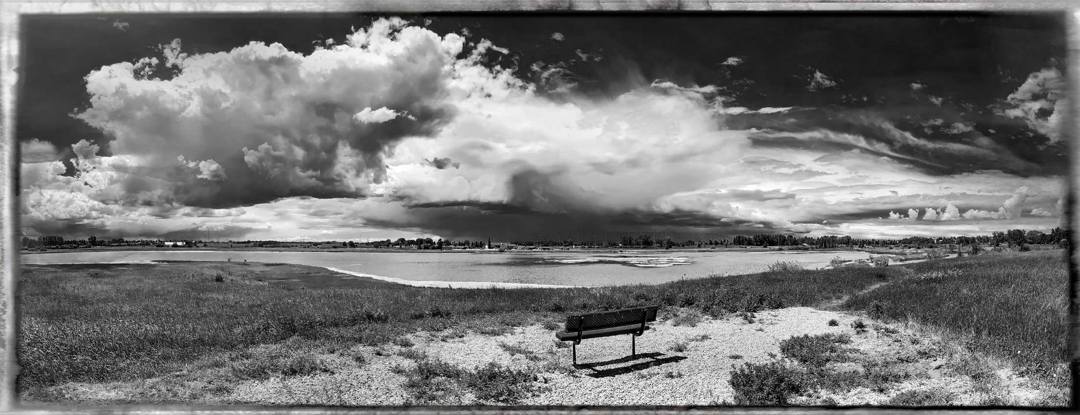 Best seat in the house, Gray's Park, 665 Sulfite Emulation, Strathmore AB, 2022-06-29