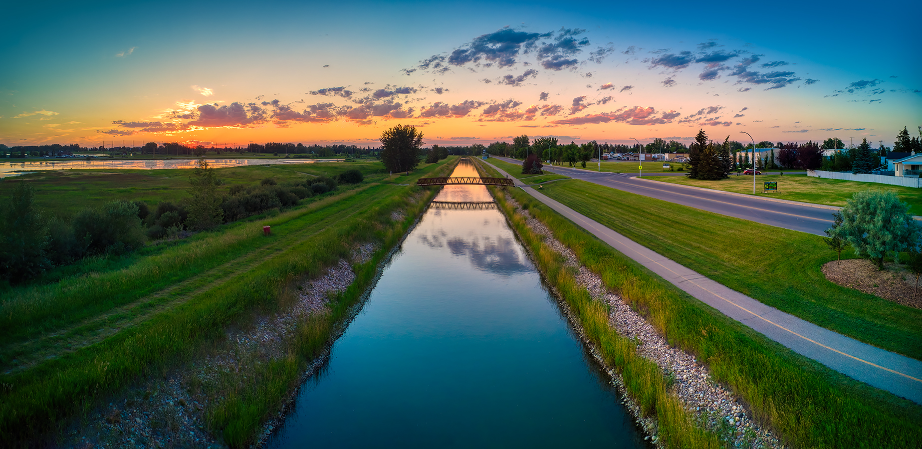 Tom Sadler Bridge, Strathmore, AB, 2022-07-21