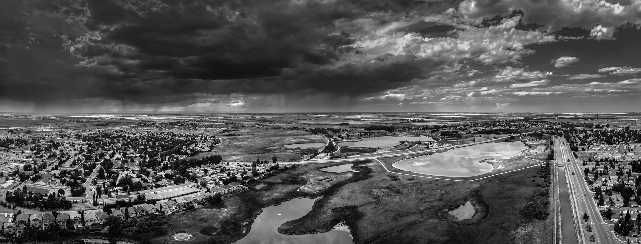 Storm Coming 02, Gray Park, Strathmore, AB, 2022-08-13