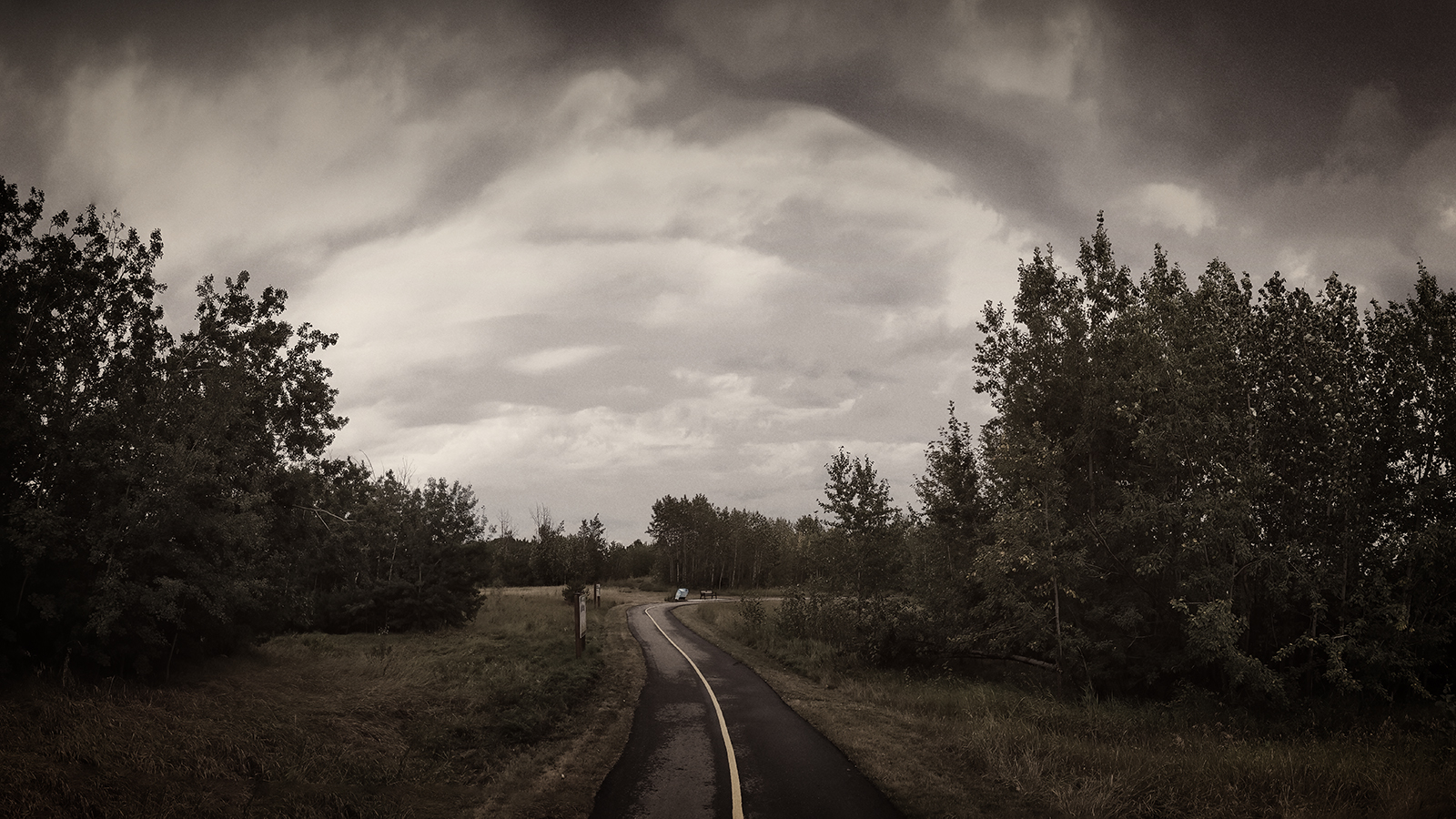 The Long Way, Telford Lake Trails, Leduc, Alberta, 2022-08-27
