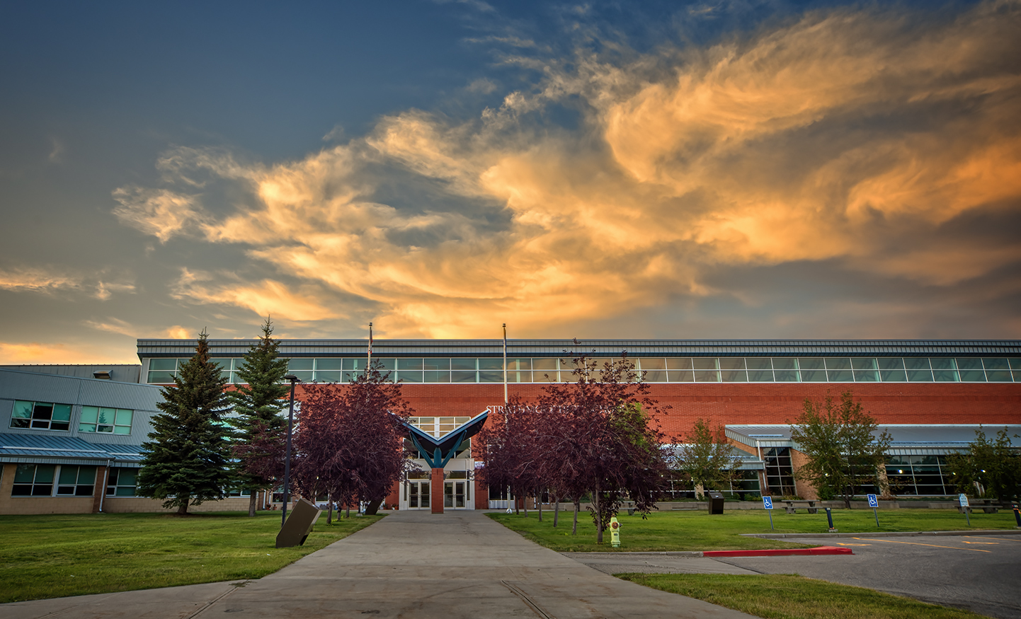 Sunset 02, Strathmore High, Strathmore, Alberta, 2022-08-31