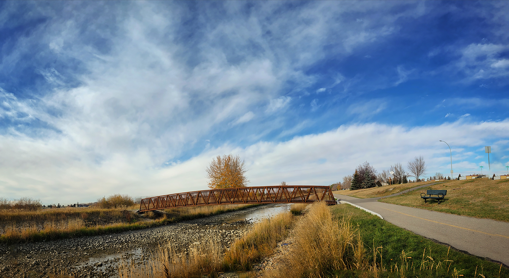 Empty Irrigation Canal, Tom Sadler Bridge, Strathmore, AB, 2022-10-24