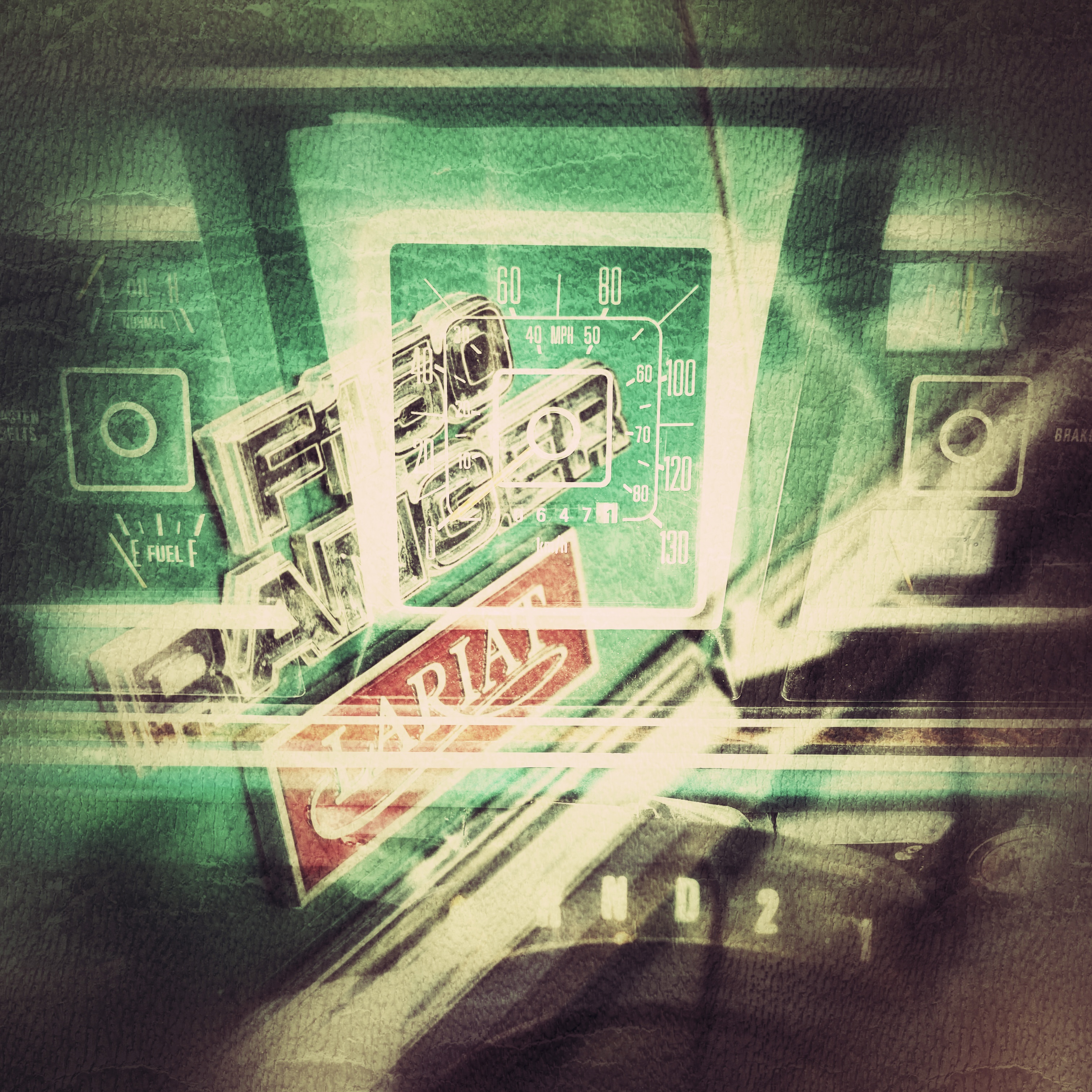 Ford F150, A rather dashing Lariat, Double Exposure, Spruce Grove, Alberta, 2023-04-22