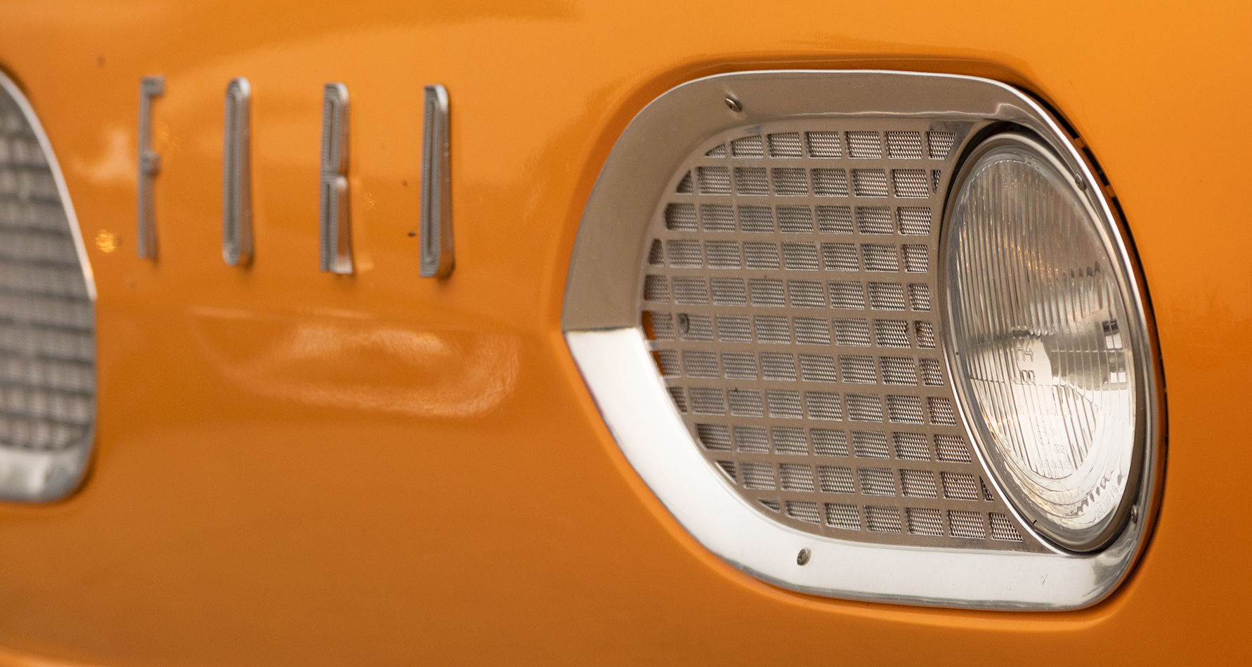 Orange you glad to see me, Ford Econoline, Morrin, Alberta, 2023-05-20