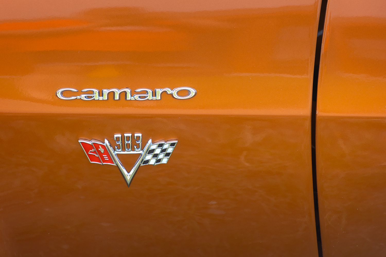 Camaro Side Badge, Show n Shine, Kinsement Park, Strathmore, Alberta. 2023-07-15