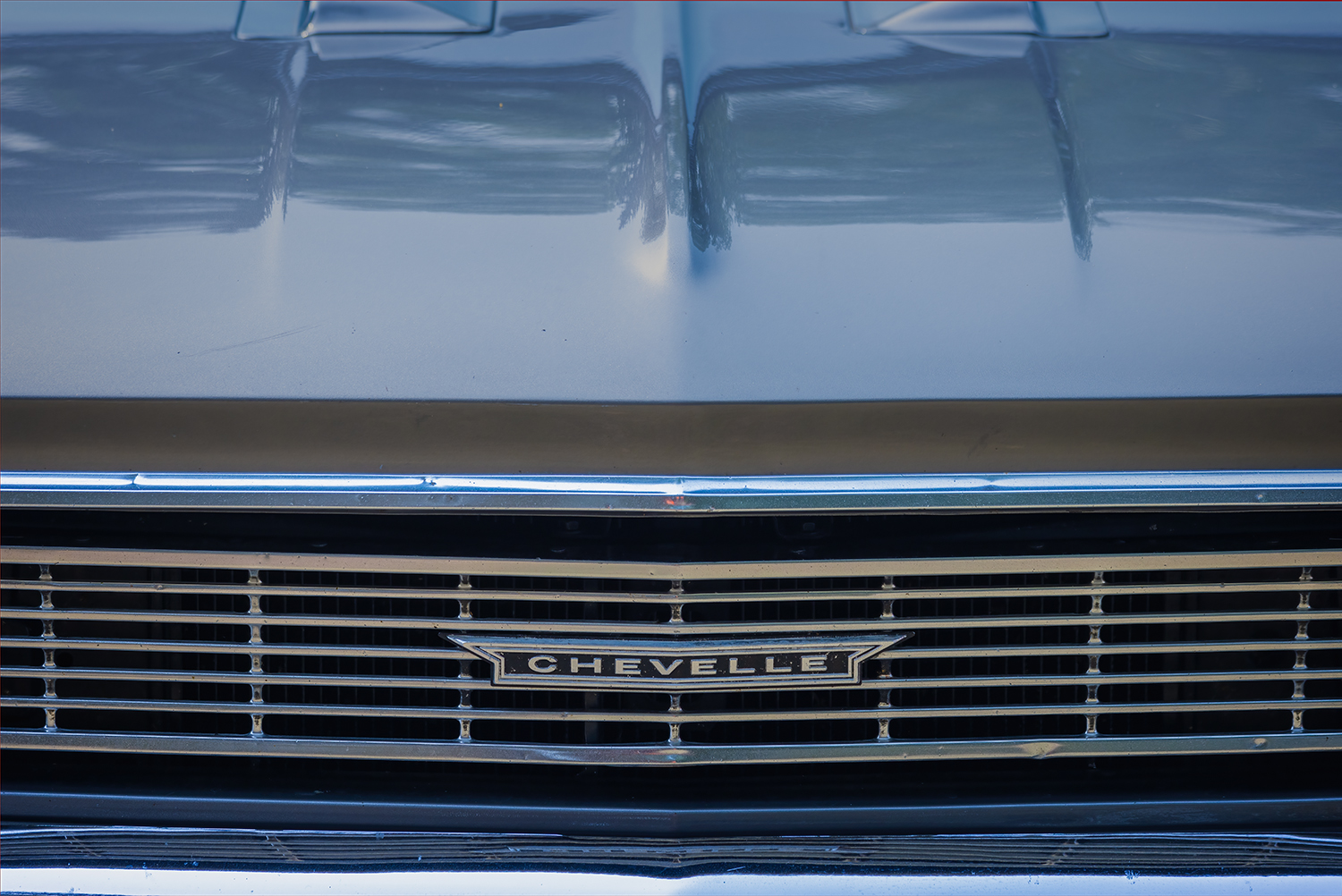 Chevelle Grill, Show n Shine, Kinsemen Park, Strathmore, Alberta. 2023-07-15
