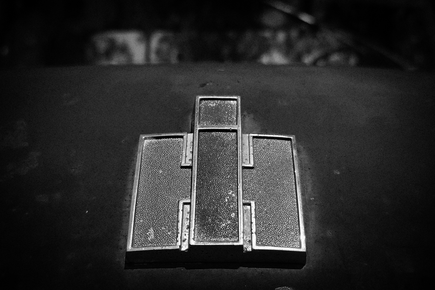 IH Pickup Hood Badge, Langdon, Alberta, 2023-07-19