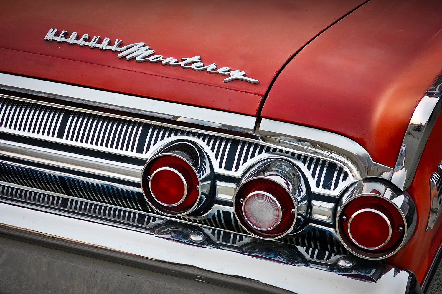 Mecury Montery, Trunk Lid Badge & Tail Lights, Strathmore, AB, 2022-08-16