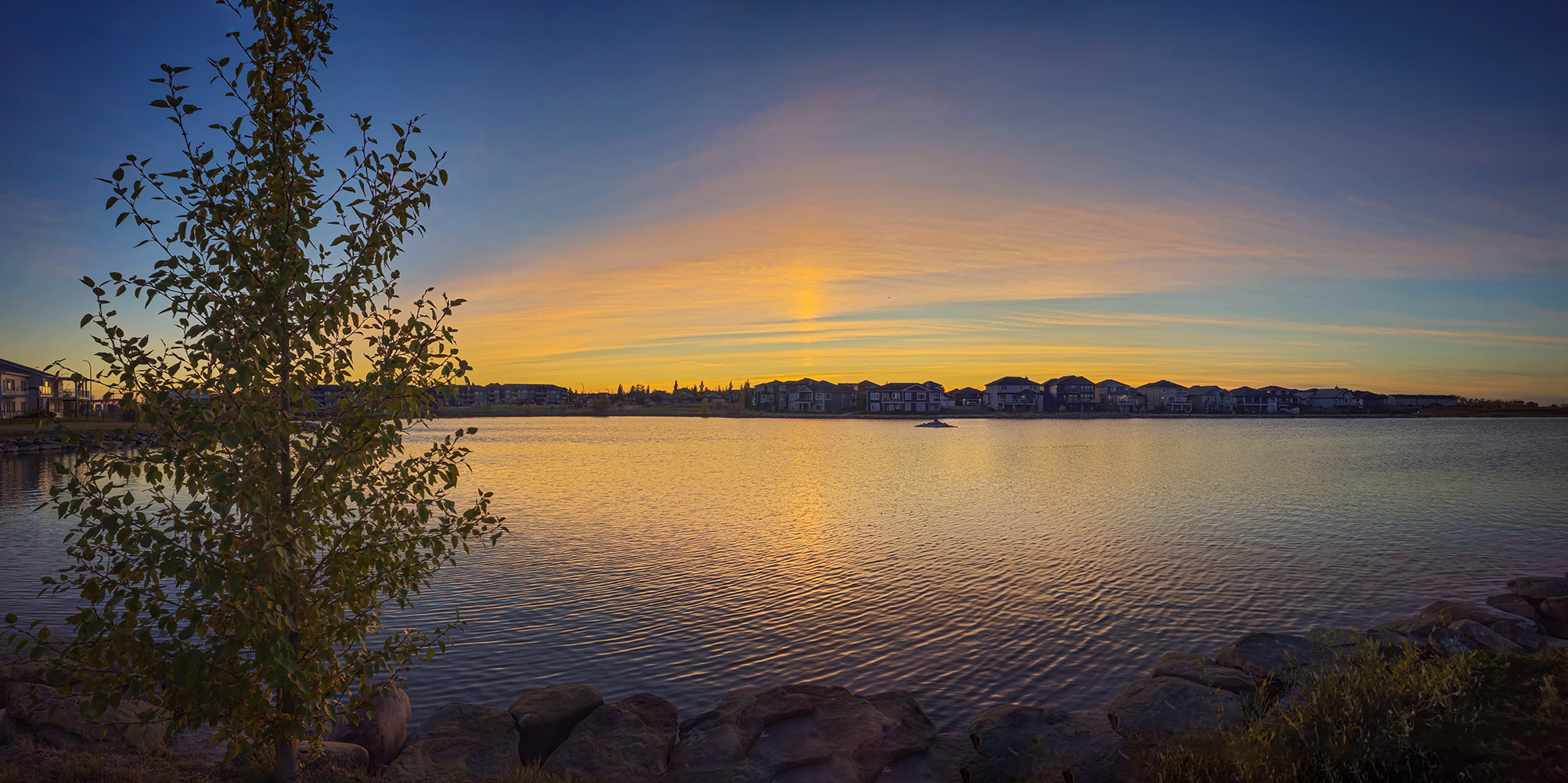 Such Artful Composition, Strathmore Lake, Strathmore, Alberta, 2023-10-01