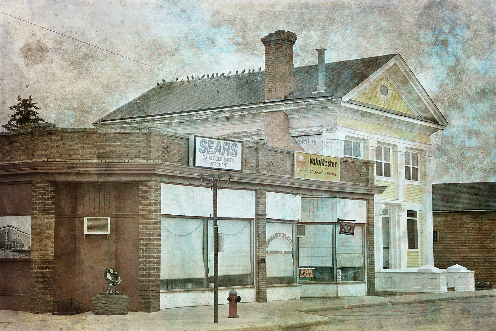Former Sears Catalogue Sales Merchant, Bassano, AB, 2023-11-15