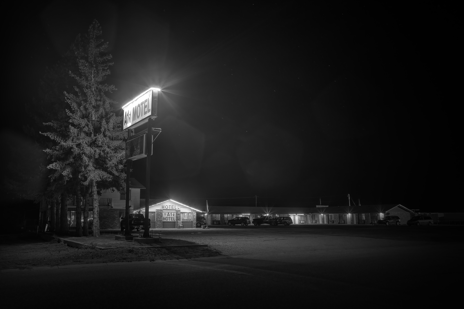 We're Number One, A1 Motel, Bassano, AB, 2023-11-17