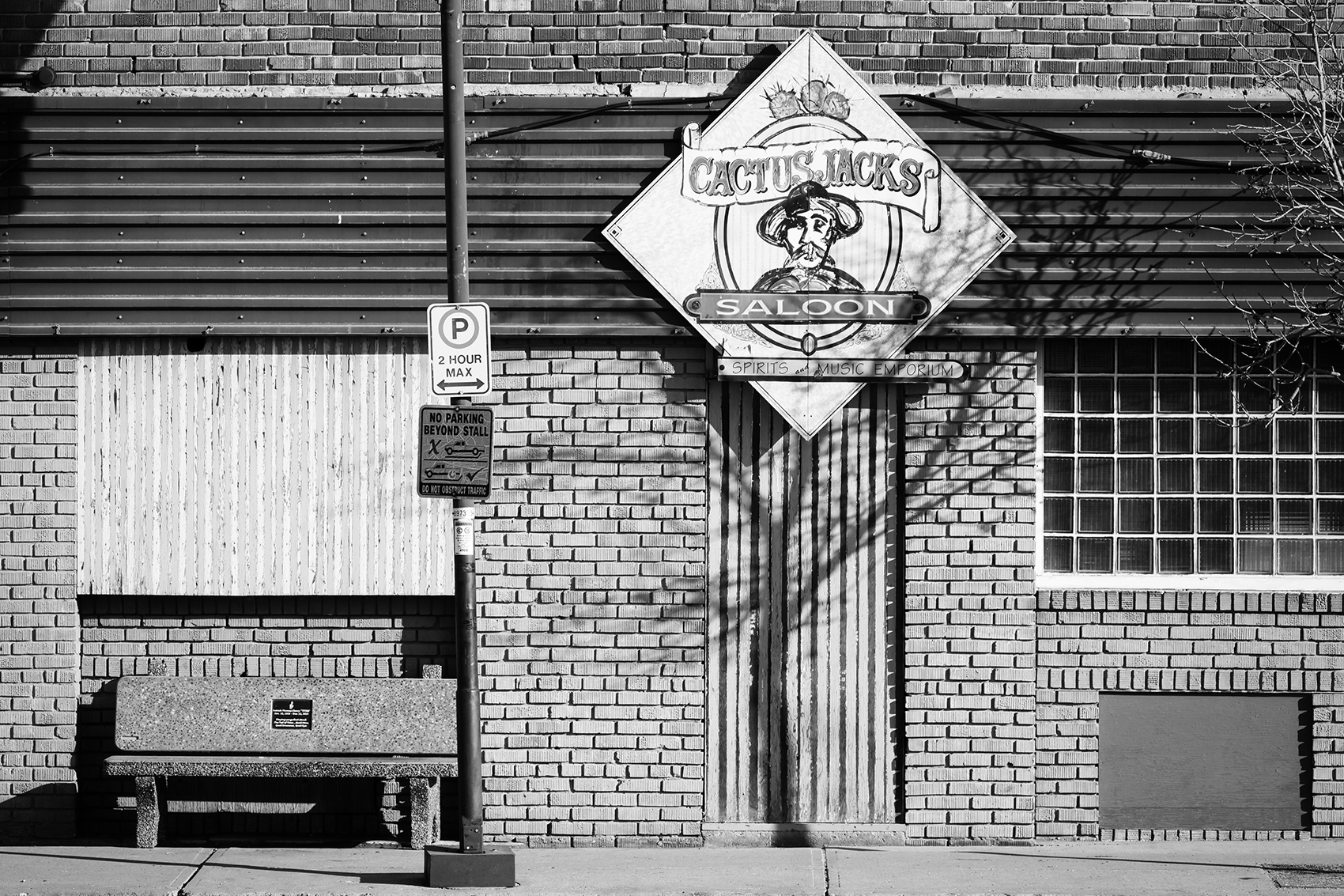 Cactus Jack's Bar, Drumheller, Alberta, 2024-02-21