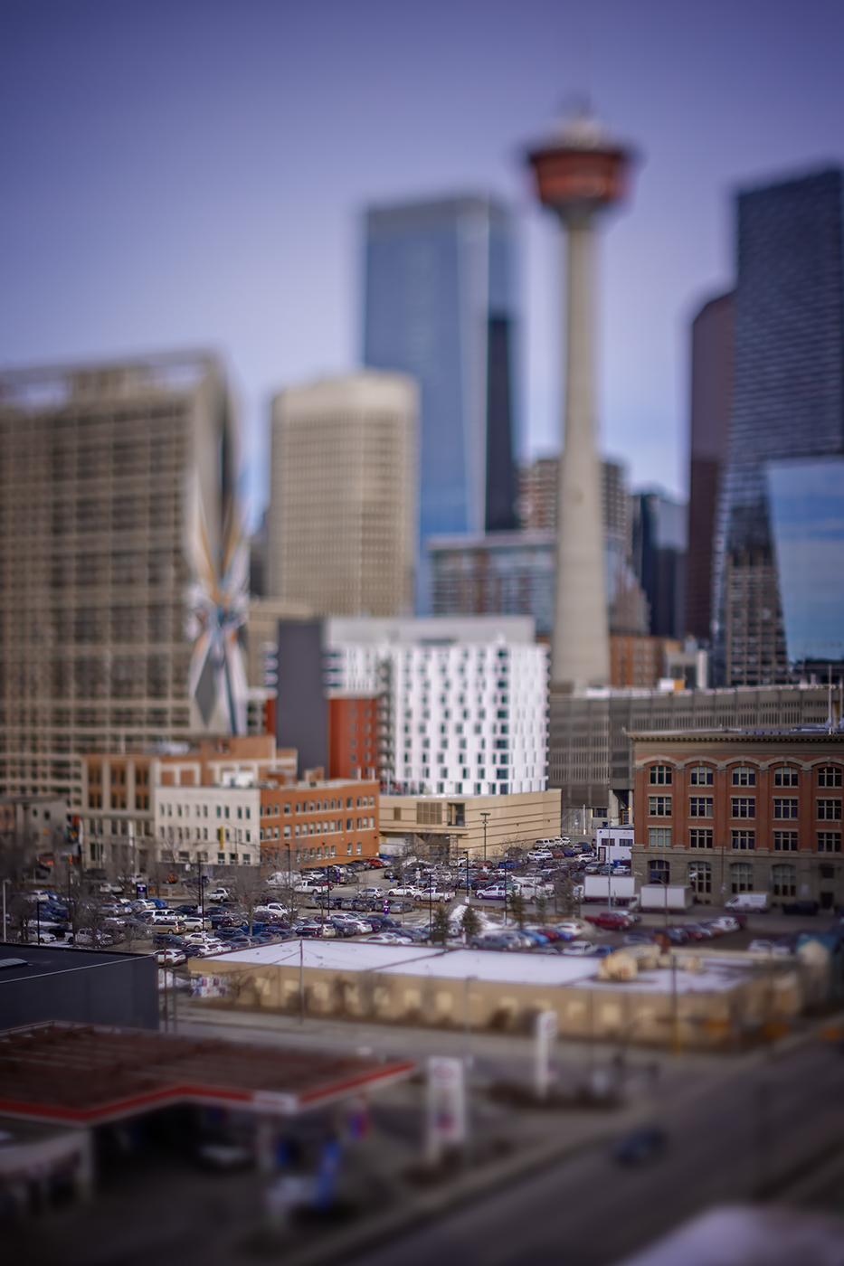 That Lilliputian Look 03, Downtown, Calgary, Alberta, 2024-02-22