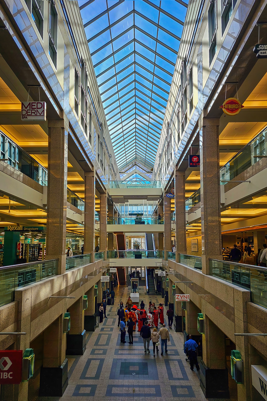 Banker's Hall Mall, Downtown, Calgary, Alberta, 2024-02-22a