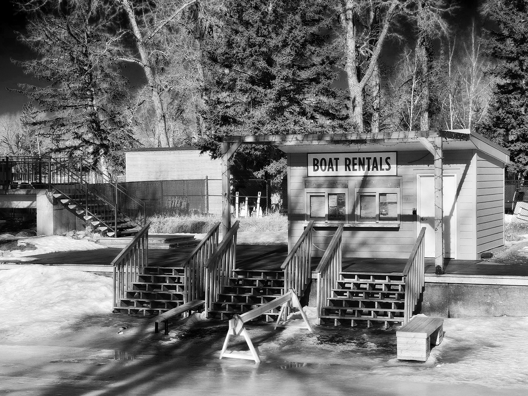 Boat Rentals, Bowness Park, Calgary, Alberta, 2024-02-23